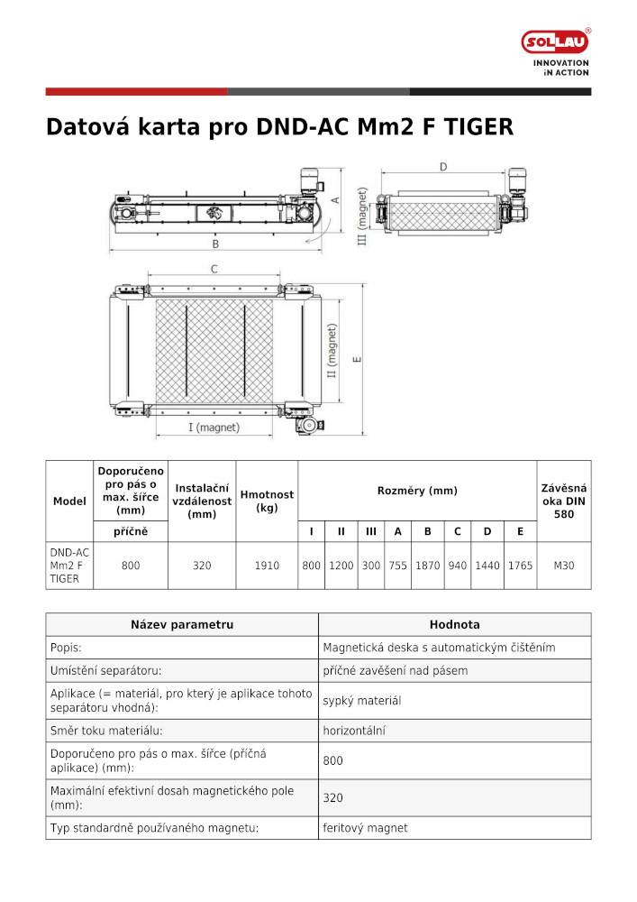 Magnetická doska s automatickým čistením DND-AC M6 F PANTHER