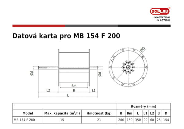 Magnetický bubon MB F