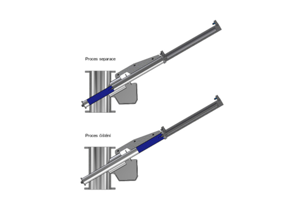 Inštalácia automatického magnetického separátora MSS-AC WORM