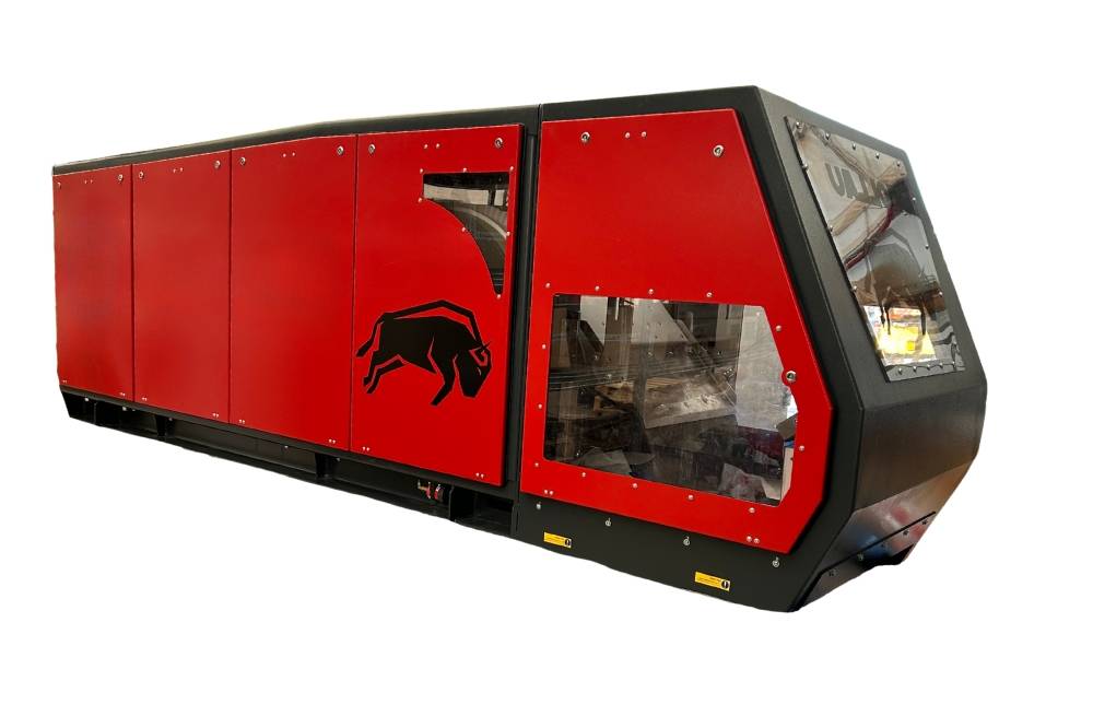 Eddy Current Separátor s excentricky uloženým rotoro ECS-E BUFFALO