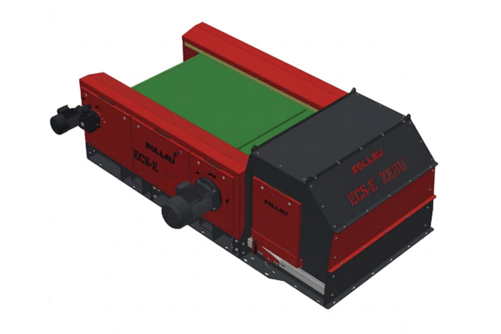 Eddy Current Separátor s excentricky uloženým rotorem ECS-E ZEBU