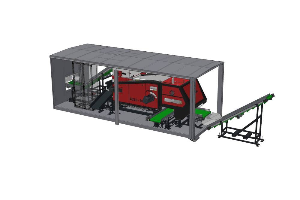 Mobilná triediaca linka – modul 2