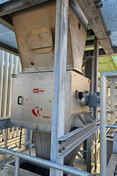 Magnetický bubon MBZ 506 F 1000 ATEX – separácia kovov pri výrobe tuhého alternatívneho paliva TAP