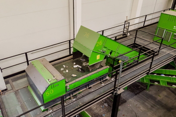 Eddy current separátor ECS – triedenie neželezných kovov zo škvary ZEVO