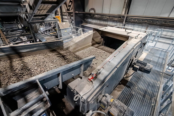 Eddy current separátor ECS – triedenie neželezných kovov zo škvary ZEVO