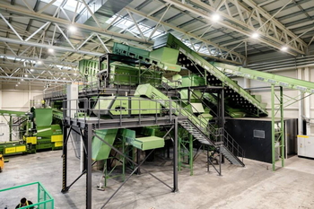 Eddy current separátor ECS – triedenie neželezných kovov zo škvary ZEVO