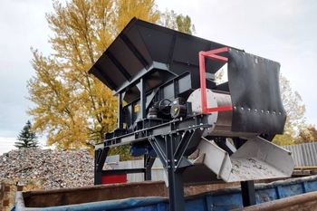 Magnetický bubon MB 506 N 800 – dočistenie železnej frakcie pri recyklácii kovov