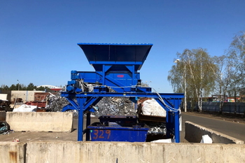 Magnetický bubon MB – dočistenie železnej frakcie pri recyklácii kovov