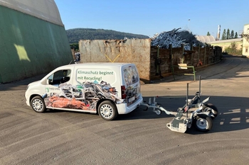 Magnetická metla MS 2000 FALCON – čistenie plôch od popadaného šrotu