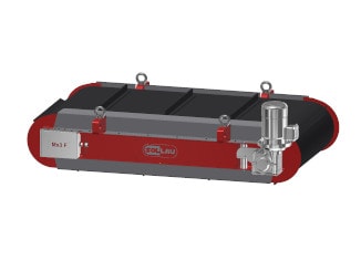 Feritový magnet nad dopravník s automatickým čistením DND-AC