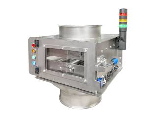 Skriňové roštové magnetické separátory so signalizáciou zaplnenia MSS-MC ALARM