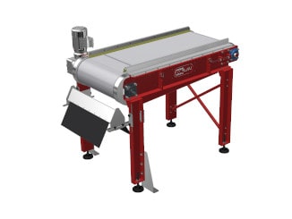 Dopravník s integrovaným radiálne pólovaným magnetickým valcom MV-R 600 N