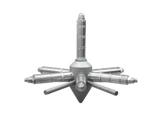 Magnetické separátory do násypky vstrekolisu – hvězdice SM