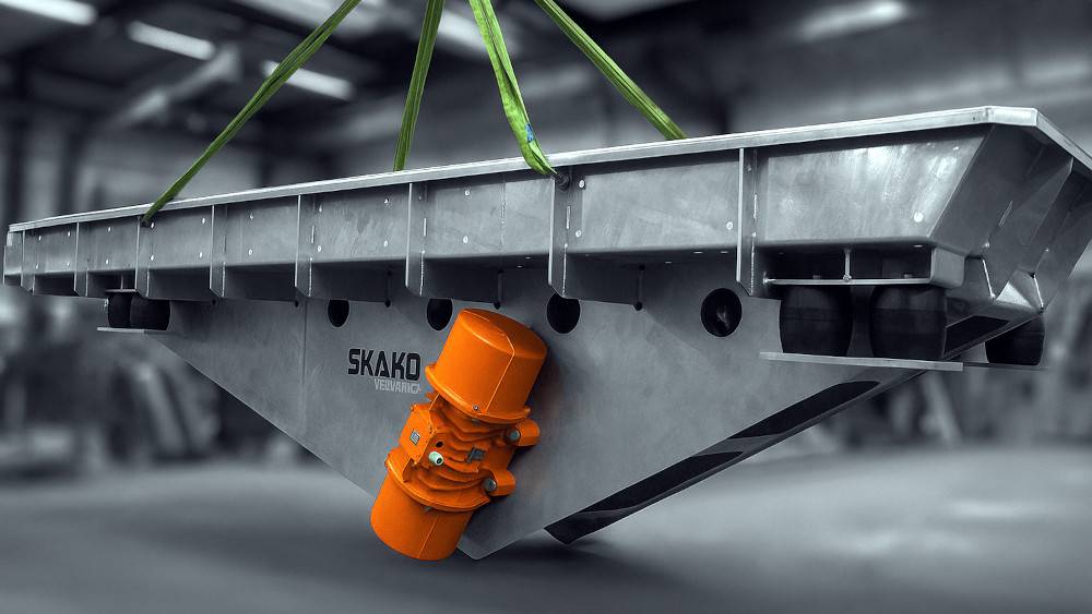 Vibračný dopravník