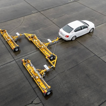 Magnetická metla MSA 9000 EAGLE pre letiská a veľké plochy