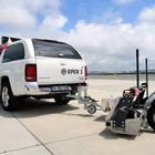 Magnetická metla MS 2000 FALCON pre letiská a nespevnené povrchy