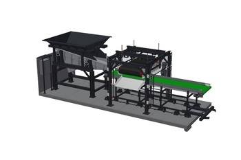 3D model triediacej linky