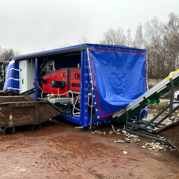 Mobilná triediaca linka