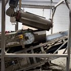 Magnetická doska samočistiaca DND-AC M3 F PANTHER nad pásový dopravník