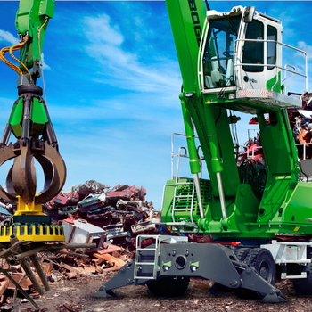 Šrotový elektromagnet EMG-SM – kruhový magnet na šrot